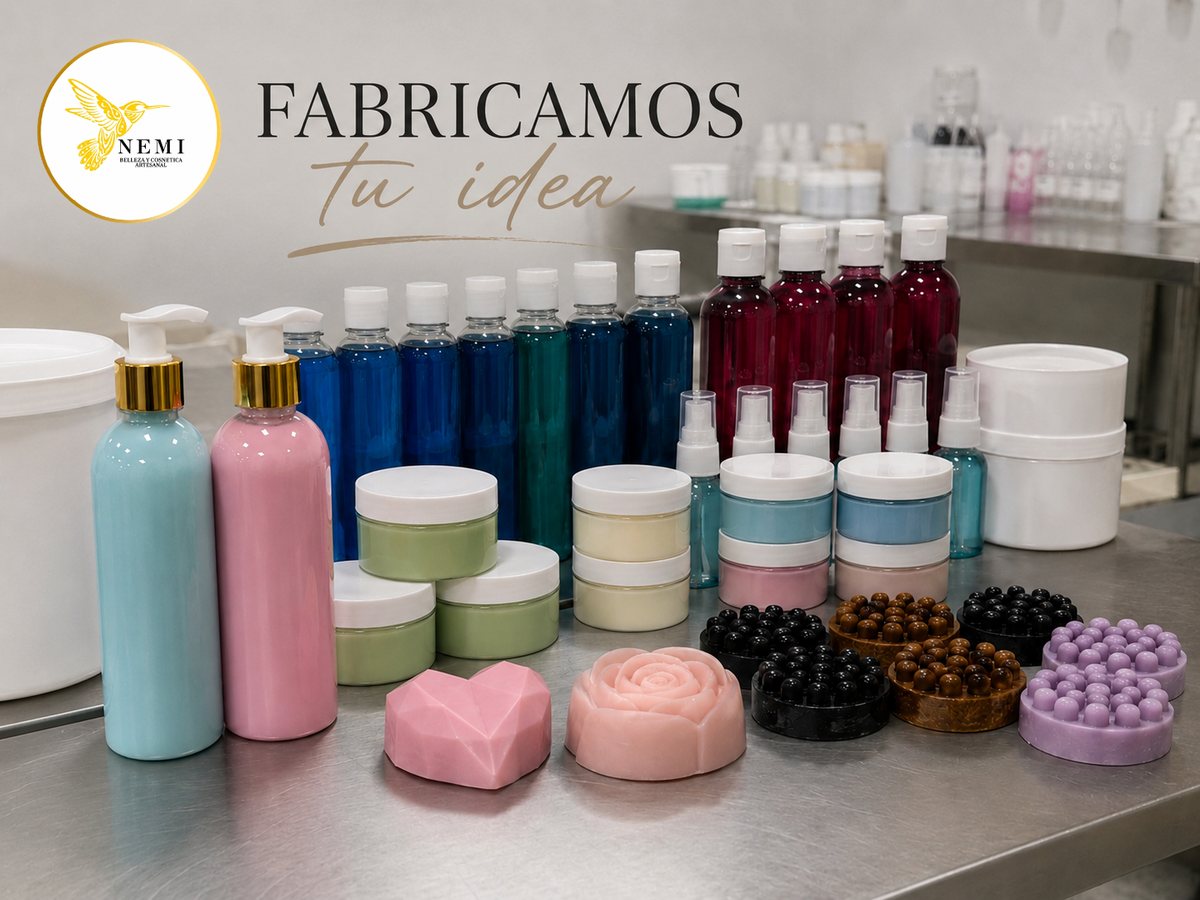 Fabricamos tu idea — NEMI Belleza y Cosmética Artesanal